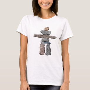 Camisa da forma de Inukshuk do Inuit do nativo