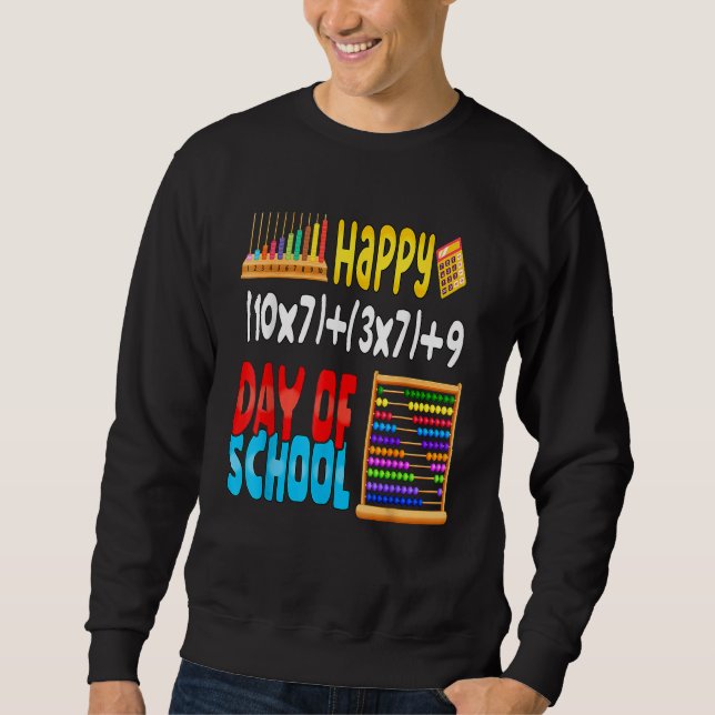 Camisa da Fórmula Matemática 100 Dias de Escola Pa (Frente)