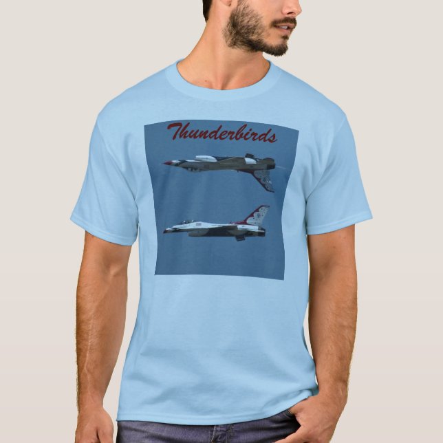 Camisa da foto dos solos dos Thunderbirds (Frente)