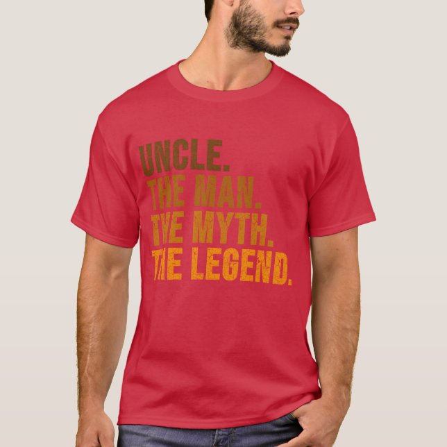 Camisa da garota da citação engraçada do tio (Frente)