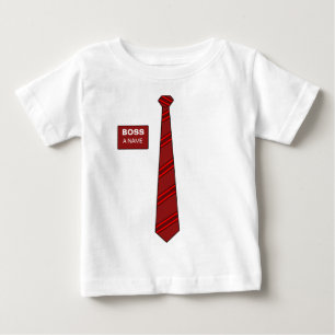 Camisa da gravata do chefe
