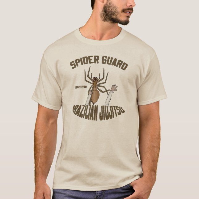 Camisa da guarda da aranha de BJJ (Frente)
