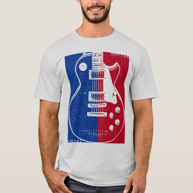 Camisa da guitarra de LP (Frente)