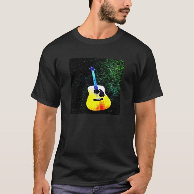 Camisa da guitarra T de JokeAppTvMusic (Frente)