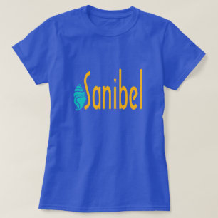 Camisa da ilha de Sanibel