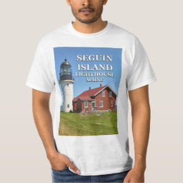 Camisa da Ilha Seguin Lighthouse, Maine