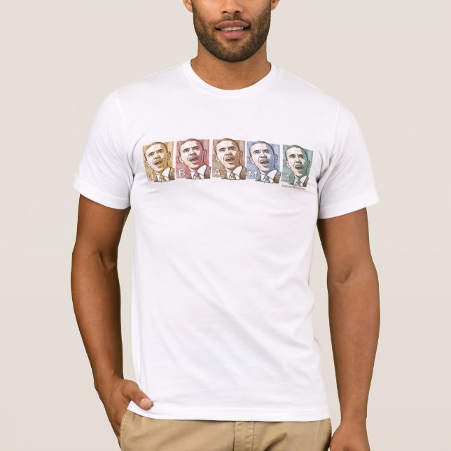 Camisa da imagem de Obama (Frente)