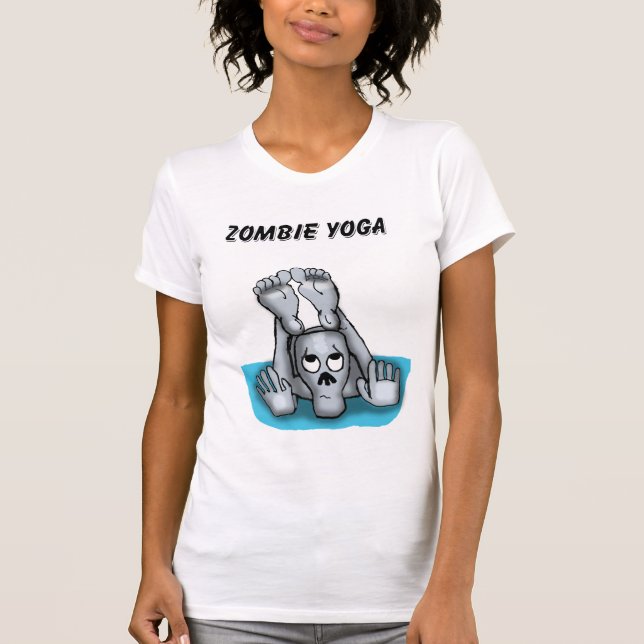 Camisa da ioga do zombi (Frente)