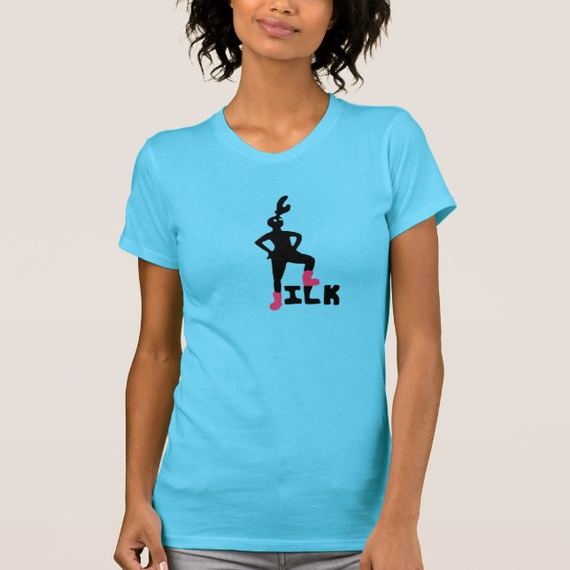 Camisa da laia de Greta e de Jen (Frente)