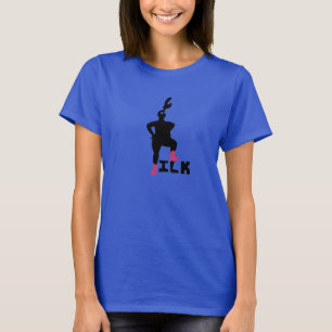 Camisa da laia de Greta e de Jen, corpo maior
