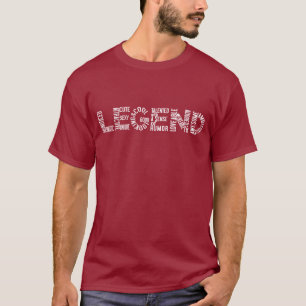 Camisa da LEGENDA - escolha o estilo & a cor