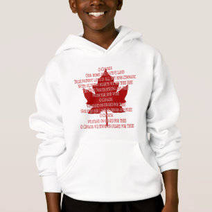 Camisa da lembrança de Canadá do Hoodie do hino