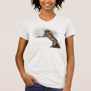 Camisa da lenda Wild Mustang "Merlot"