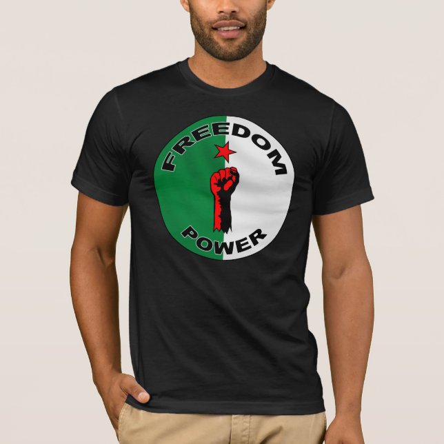 camisa da liberdade de Argélia (Frente)