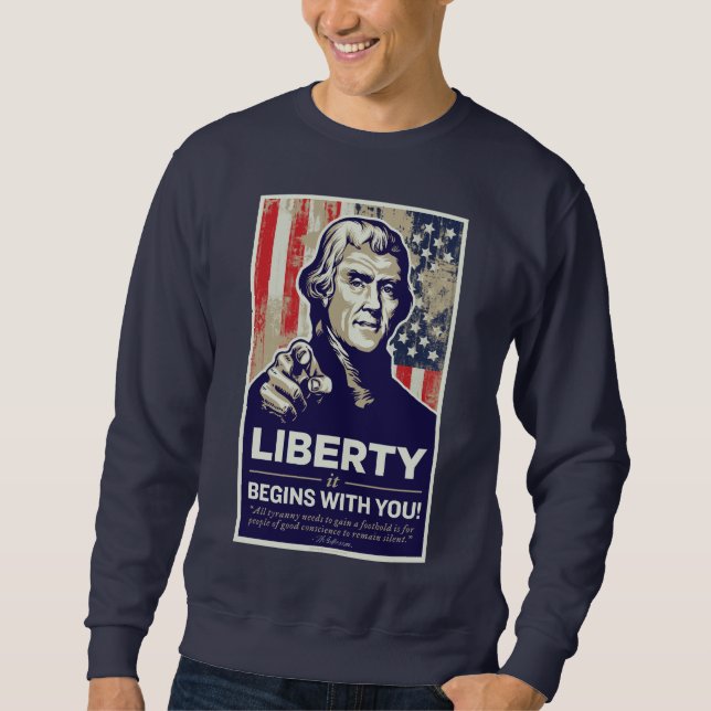 Camisa da liberdade de Jefferson (Frente)