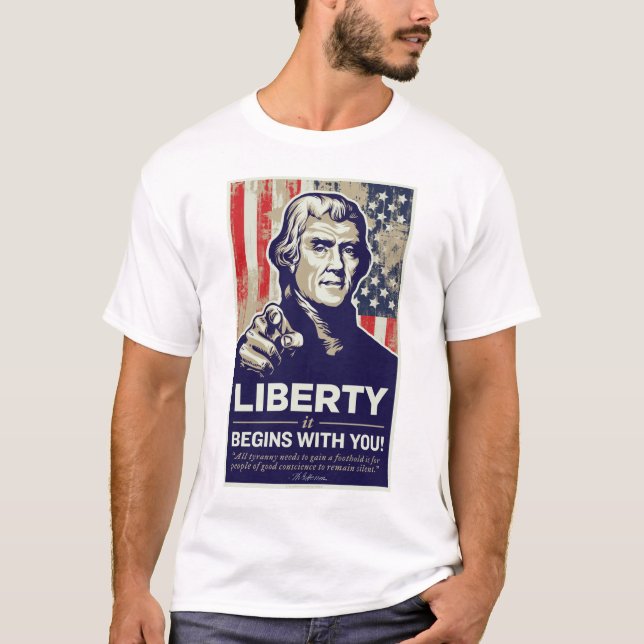 Camisa da liberdade de Jefferson (Frente)