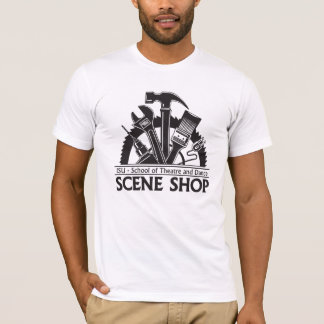 Camisa da loja da cena