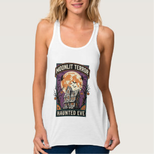 Camisa da Lua Assombrada Gravação Vintage Hallowee