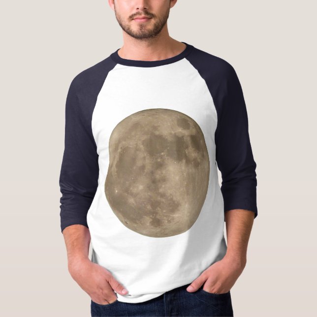 Camisa da Lua Camisas da Super Lua Jersey da Lua C (Frente)