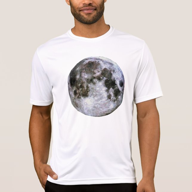 Camisa da Lua cheia dos homens (Frente)