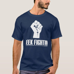 Camisa da luta do geek