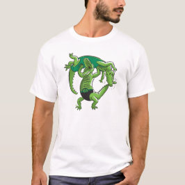 Camisa da luta do jacaré