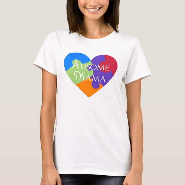 Camisa da Mãe de Ausome Flor (Frente)