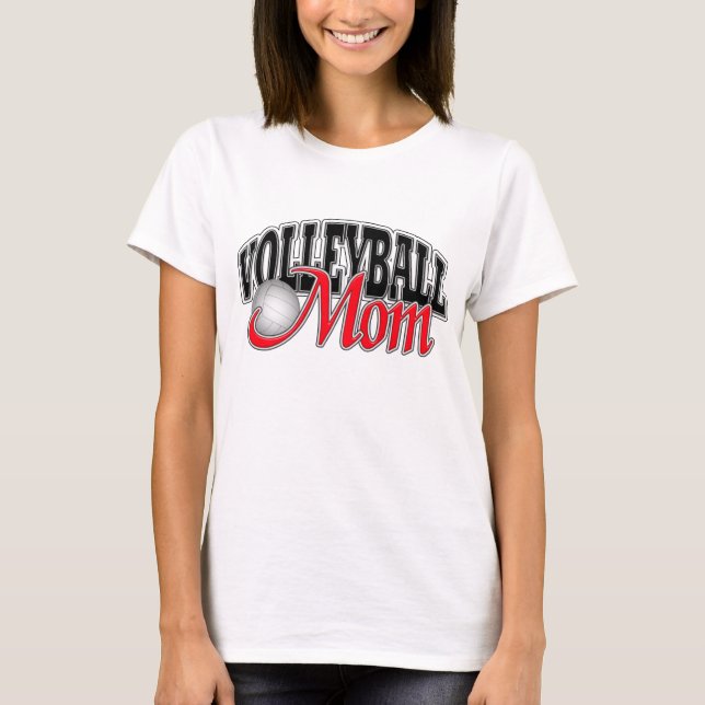Camisa da mãe de voleibol (Frente)