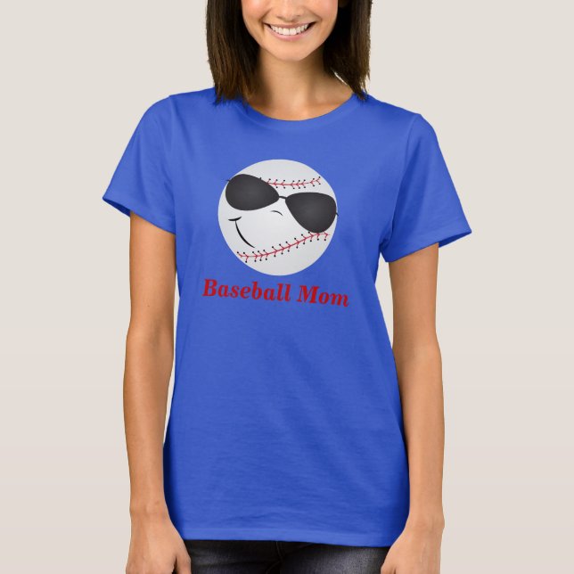 Camisa da mãe do beisebol (Frente)