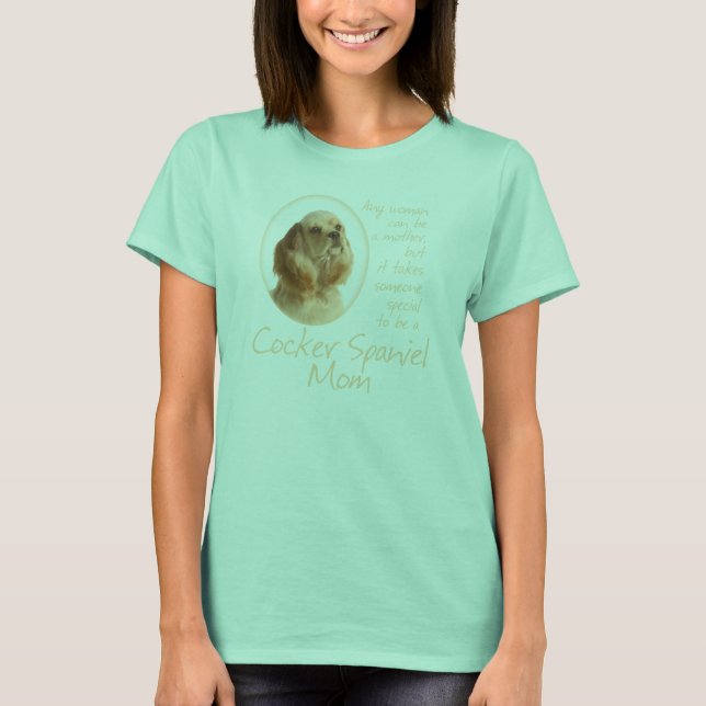 Camisa da mãe do Cocker (Frente)