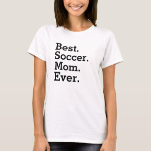 Camisa da mamã do futebol - o melhor t-shirt da