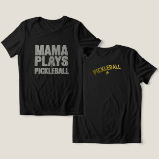Camisa da Mamãe Jogando Pickleball