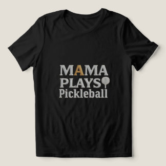 Camisa da Mamãe Jogando Pickleball