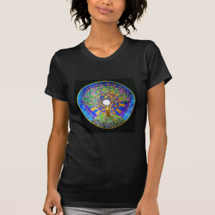 Camisa da mandala T da Lua cheia