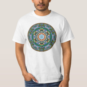 Camisa da mandala T do estado de Maine