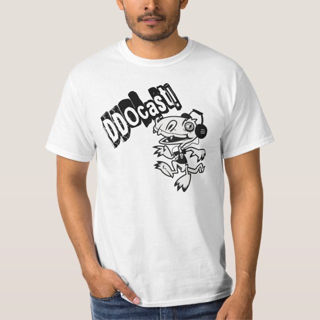 Camisa da mascote de DDOcast Snagz (Frente)