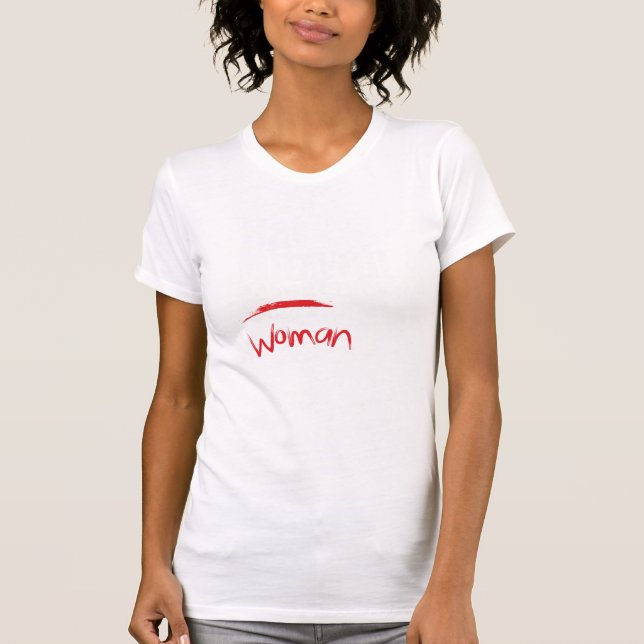 Camisa da menina de Mitzvah do bastão (mulher) (Frente)