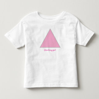 camisa da menina morango