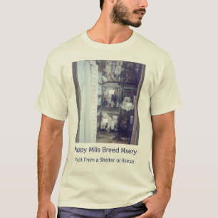 Camisa da miséria da raça dos moinhos do filhote