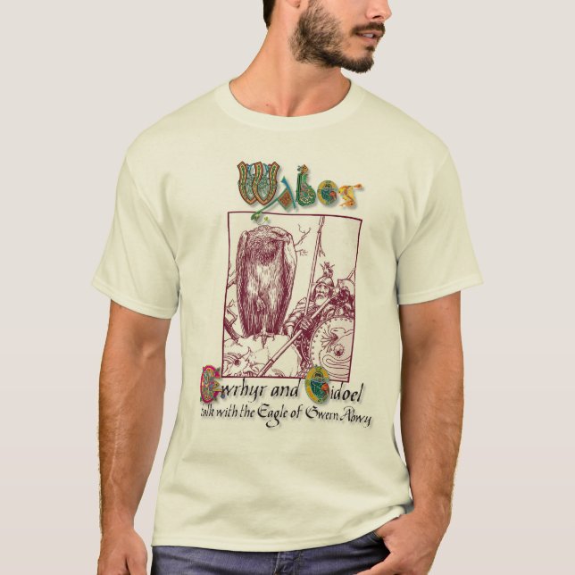 Camisa da mitologia T de Wales - Mabinogion (Frente)