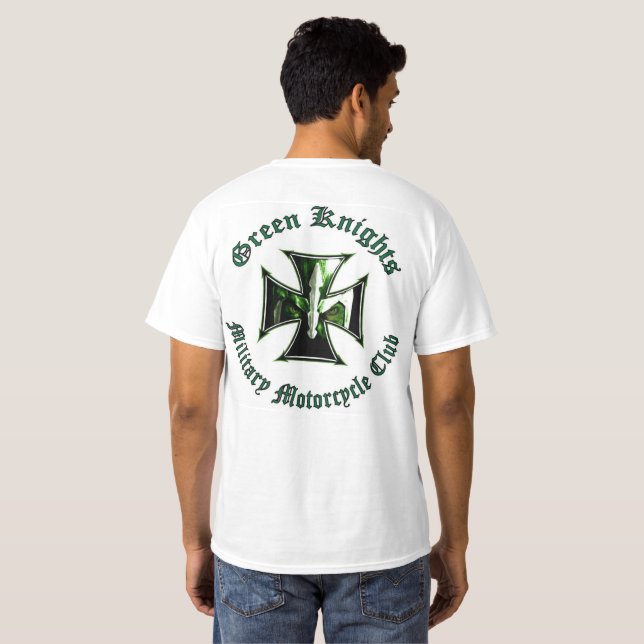 Camisa da MMC do Cavaleiro Verde (Parte Traseira Completa)