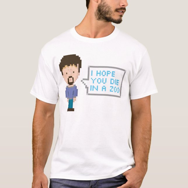 Camisa da morte do jardim zoológico (Frente)