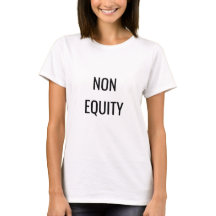camisa da Não-equidade