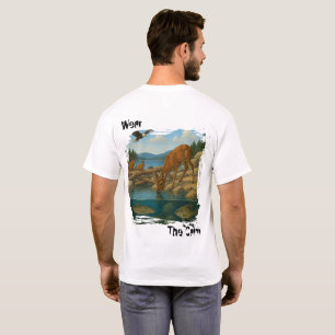 Camisa da Natureza da Vida Selvagem Pacífica