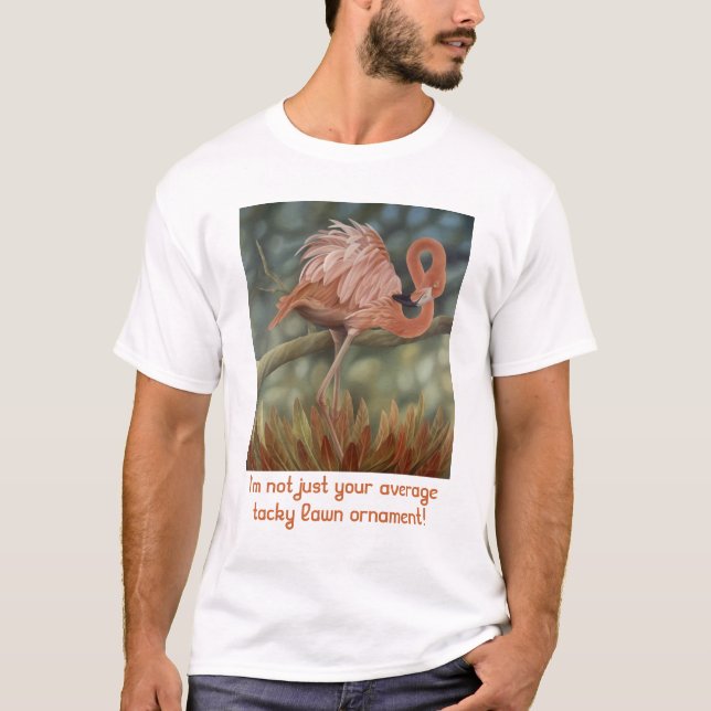 Camisa da noite do flamingo (Frente)