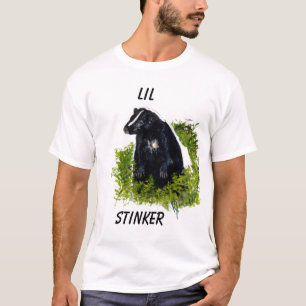 Camisa da noite do Stinker de Lil da jaritataca