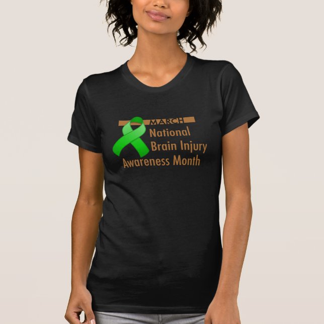 Camisa da obscuridade do mês da consciência da (Frente)