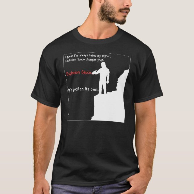 Camisa da obscuridade do molho da explosão (Frente)