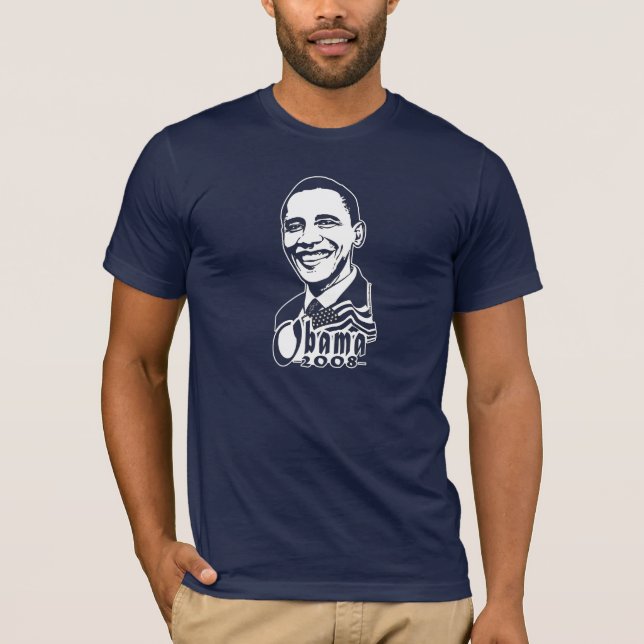 Camisa da obscuridade do retrato 2008 de Obama (Frente)