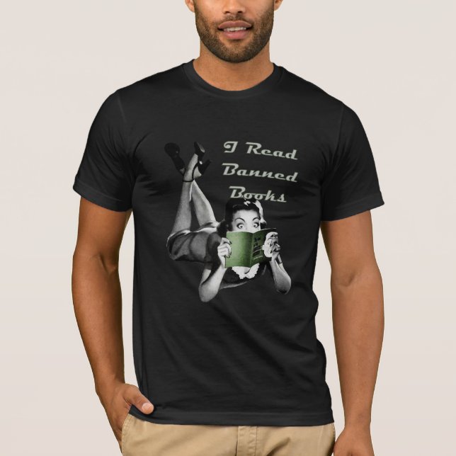 Camisa da obscuridade dos livros proibidos (Frente)